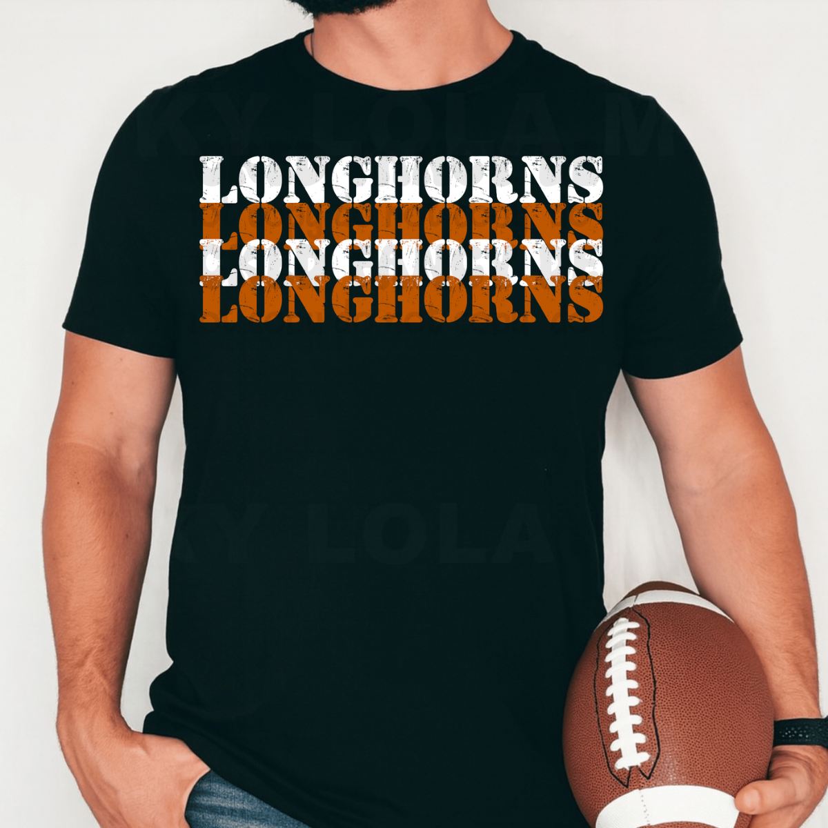 Longhorns army stencil ; PNG DIGITAL FILE ONLY (OCT2025)