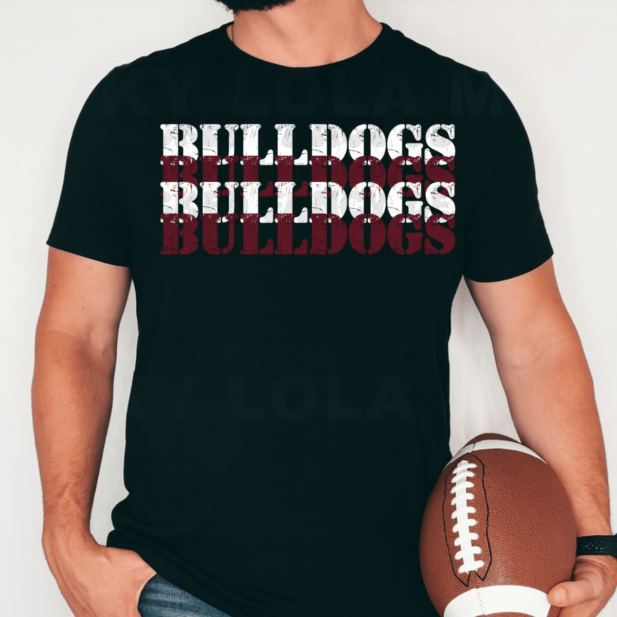 Bulldogs (MS St) army stencil ; PNG DIGITAL FILE ONLY (OCT2025)