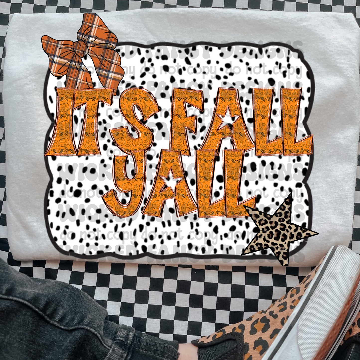 It's Fall Y'all; PNG DIGITAL FILE ONLY (AUG2025)