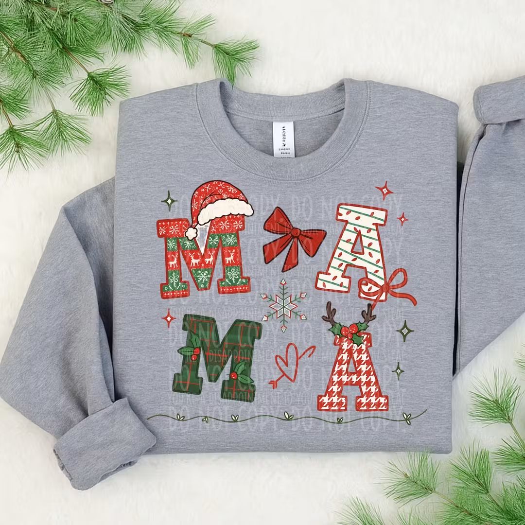 Mama Christmas ; PNG DIGITAL FILE ONLY (NOV2025)