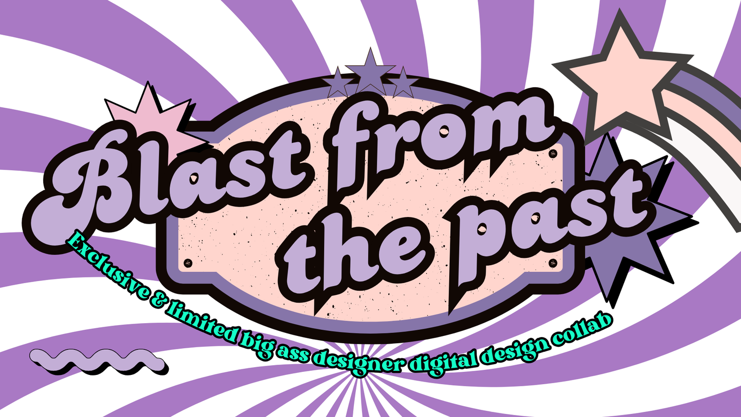 Blast from the past digital design Collab with 12 designers