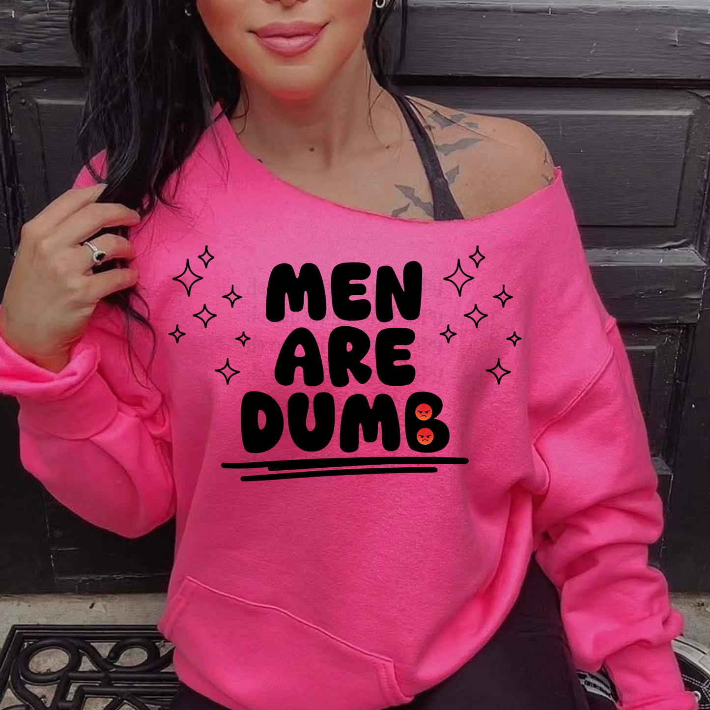 Men are dumb ; PNG DIGITAL FILE ONLY