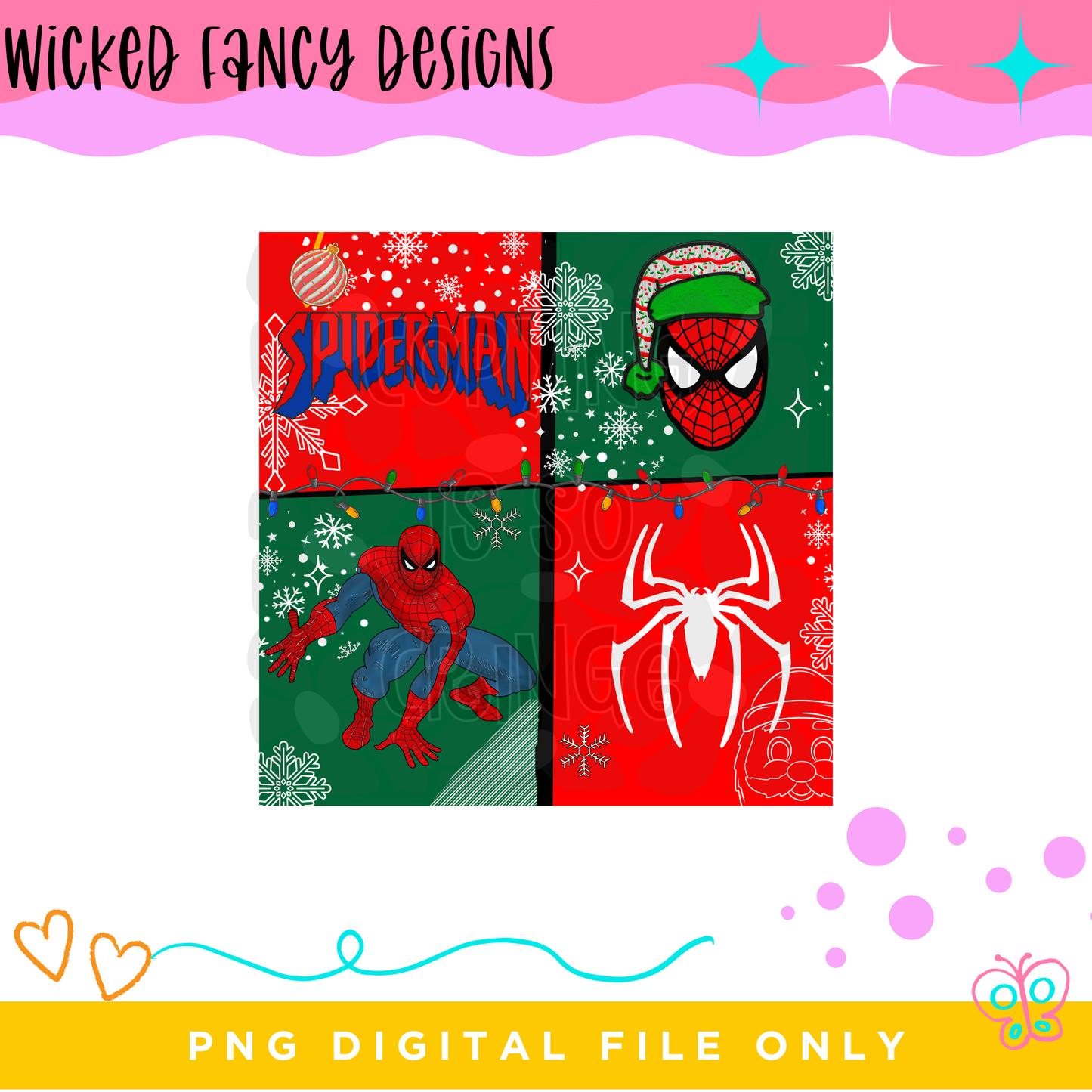 SPIDER ; PNG DIGITAL FILE ONLY