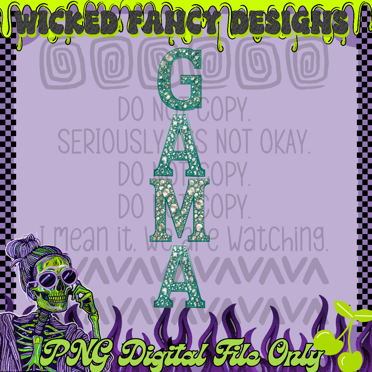 Gama rhinestone; PNG DIGITAL FILE ONLY