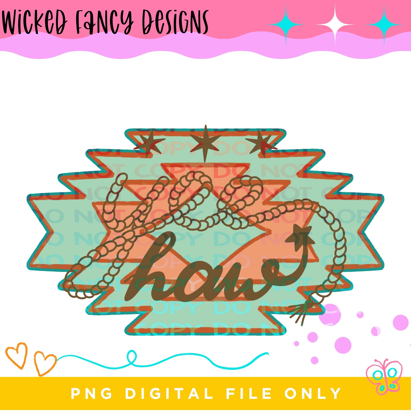 Yee Haw! PNG DIGITAL FILE ONLY