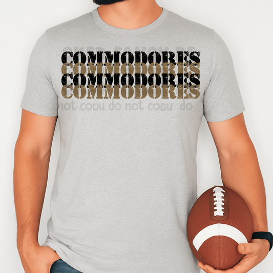 Commodores army stencil ; PNG DIGITAL FILE ONLY (OCT2025)