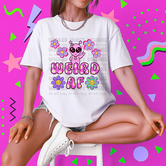 Weird AF Alien; PNG DIGITAL FILE ONLY (JULY 2025)