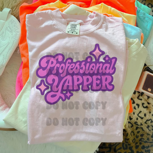 Professional yapper; PNG DIGITAL FILE ONLY (MAY 2025)