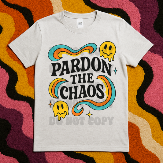 Pardon the chaos; PNG DIGITAL FILE ONLY (MAY 2025)