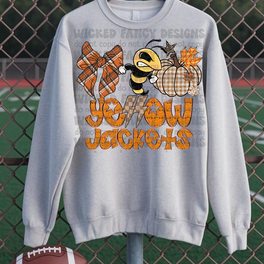 Yellow Jackets; PNG DIGITAL FILE ONLY (AUG2025)