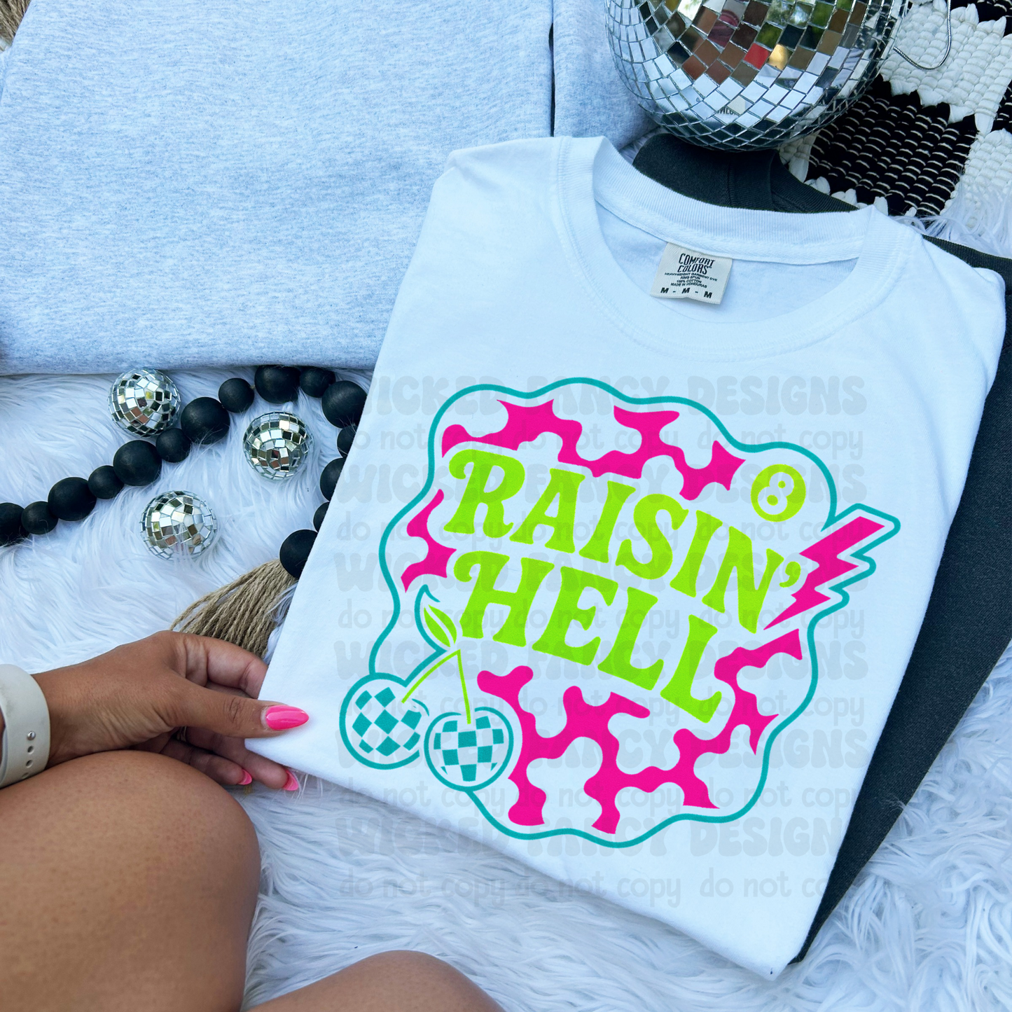 Raisin' Hell; PNG DIGITAL FILE ONLY (JULY 2025)