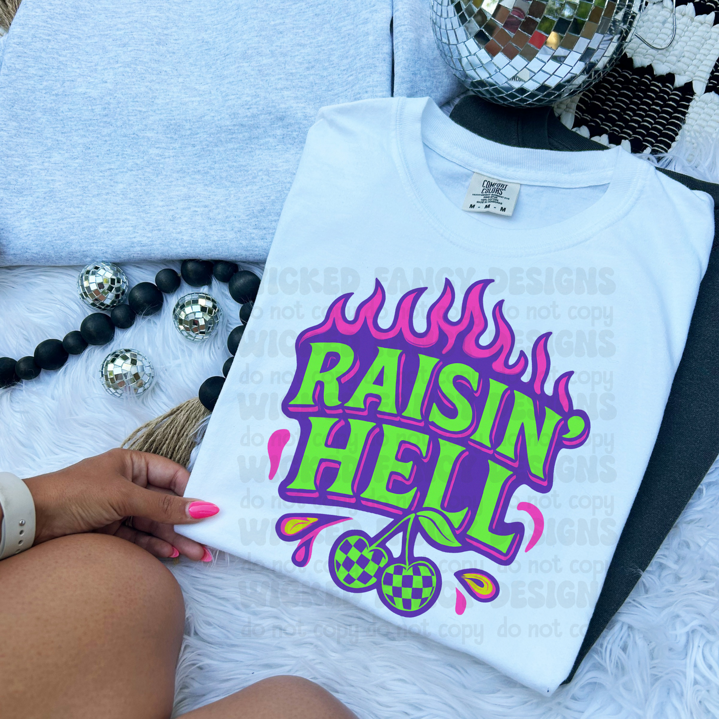 Raisin' Hell; PNG DIGITAL FILE ONLY (JULY 2025)