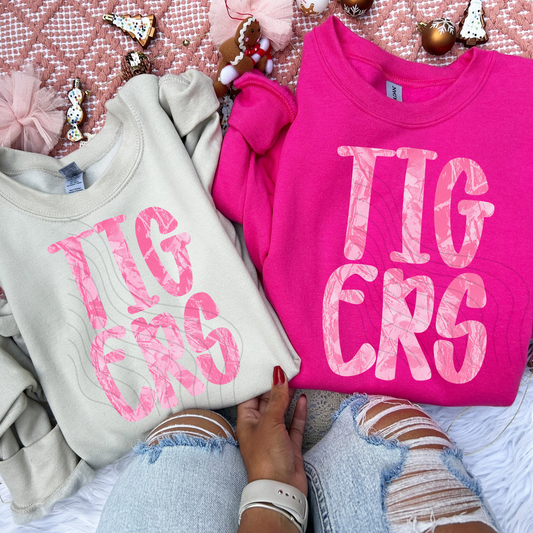 Tigers pink camo ; PNG DIGITAL FILE ONLY (OCT2025)