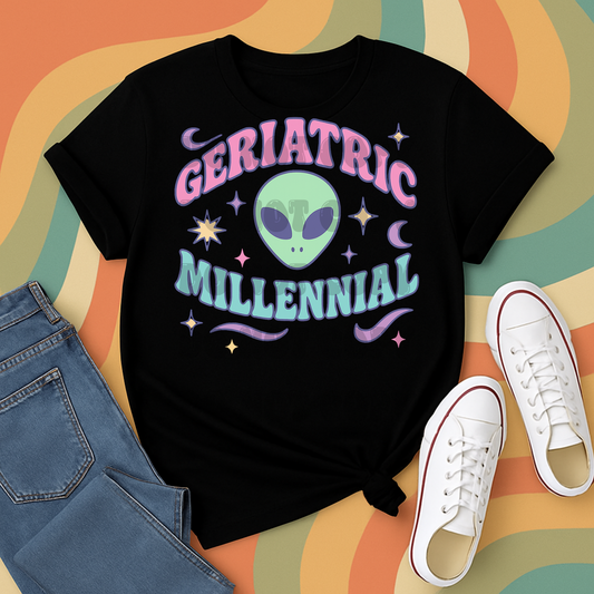 Geriatric Millenial; PNG DIGITAL FILE ONLY (MAY 2025)