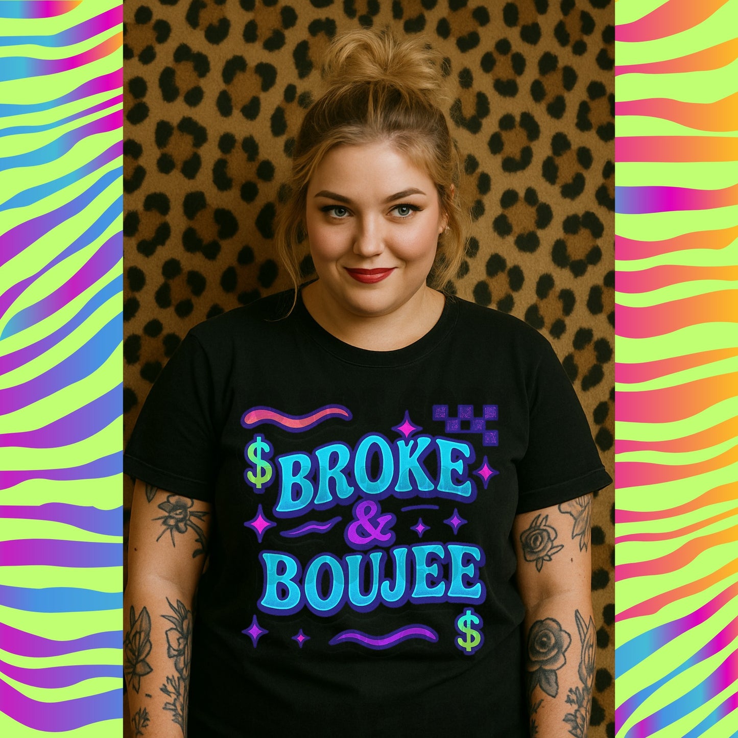 Broke & Boujee; PNG DIGITAL FILE ONLY (MAY 2025)
