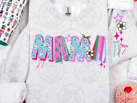 Mama girly Christmas ; PNG DIGITAL FILE ONLY (NOV2025)
