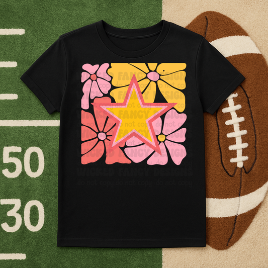 Cowboy Abstract Floral; PNG DIGITAL FILE ONLY (JUNE 2025)