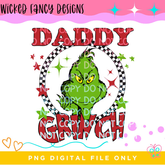 Daddy Grouch; PNG DIGITAL FILE ONLY