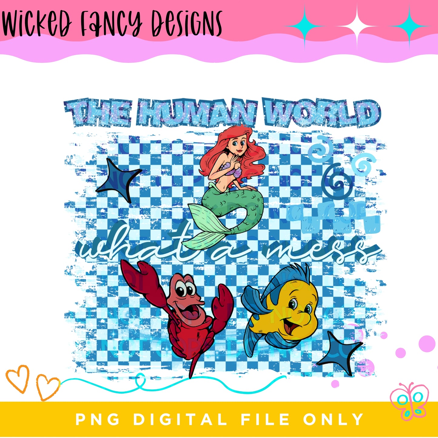 The Human World; PNG DIGITAL FILE ONLY