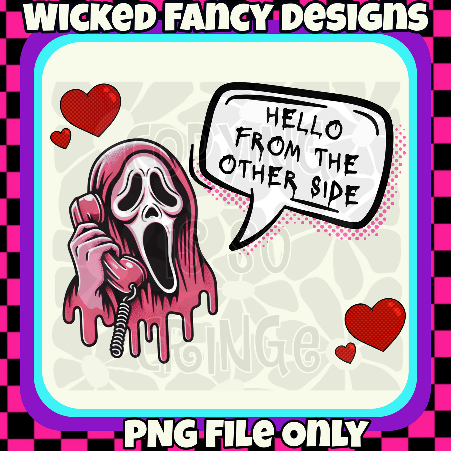 GF hello; PNG DIGITAL FILE ONLY