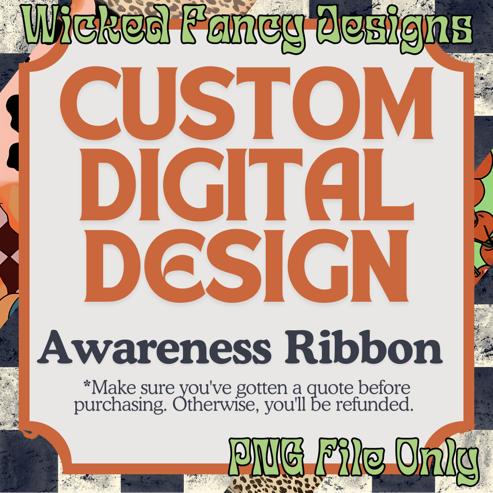 Custom Awareness Ribbon PNG